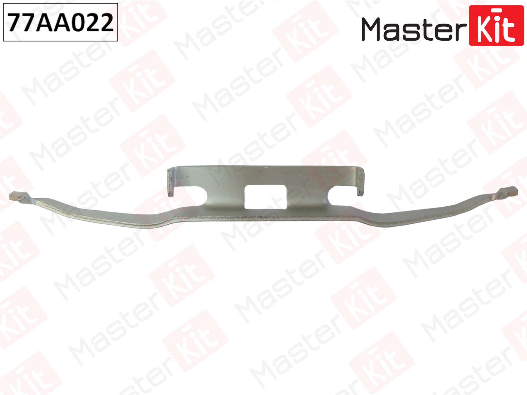 Ремкомплект крепления тормозных колодок - Master KiT 77AA022