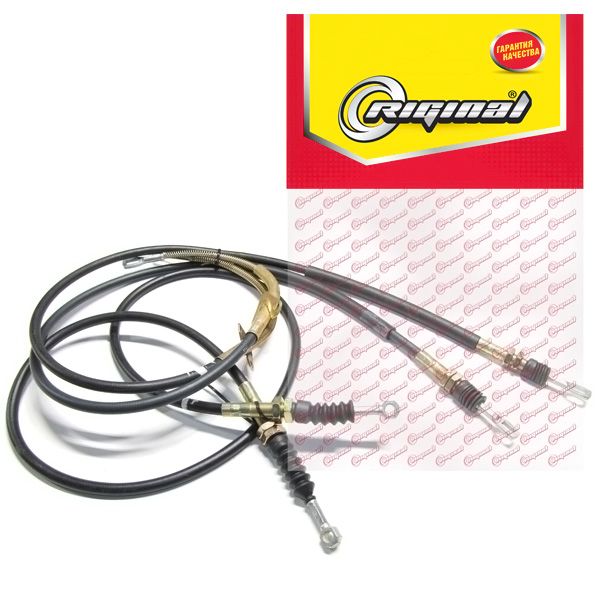 Трос ручного тормоза ГАЗ 3307, 3309 (3 шт.) 158012 - Riginal 33073508800