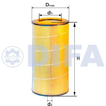 Воздушный фильтр - DIFA DIFA4342MK