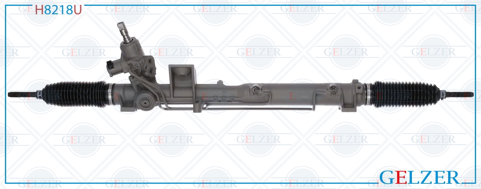 Рулевой механизм ГУР Volvo xc90 2002-2014 (Ориг.восст) - GELZER H8218U