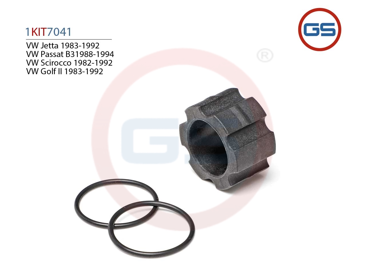 Ремкомплект рулевой рейки VW Jetta 1983-1992,vw Passat B3 1988-1994,vw Scirocco 1982-1992,vw Golf II 1983-1992 - GS 1KIT7041