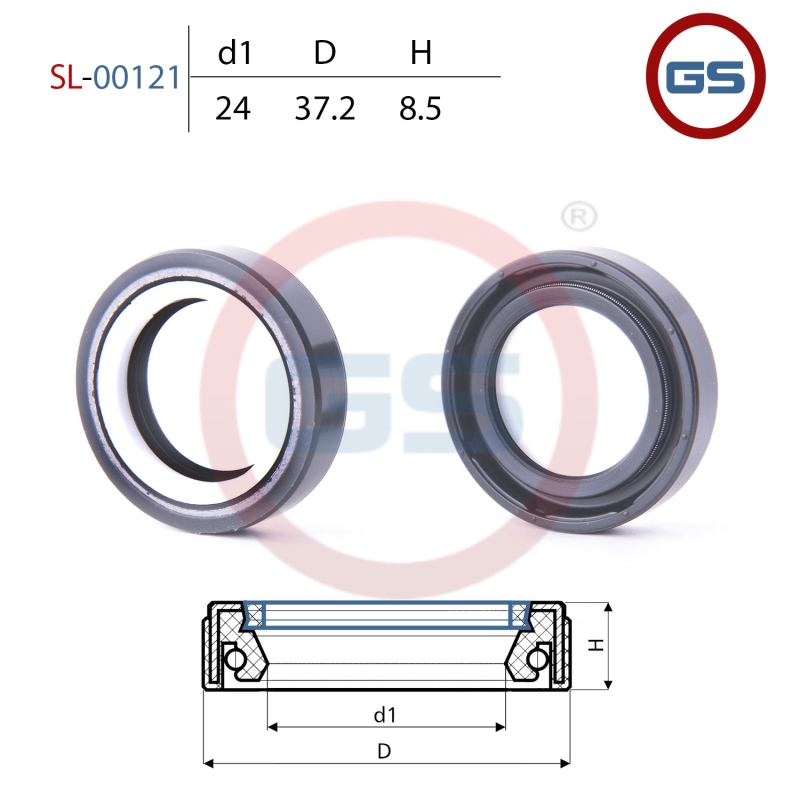 SL-00121 САЛЬНИК РУЛЕВОЙ РЕЙКИ 24*37.2*8.5