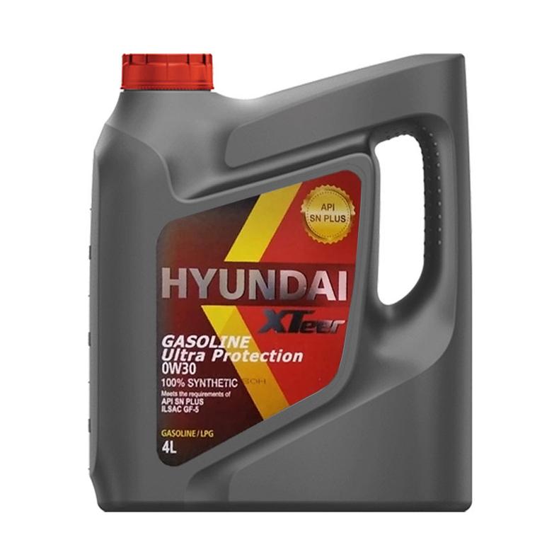 Масло моторное XTeer Gasoline Ultra Protection 0w30 4L API SN plus  lsac gf-5, 100% synthetic - HYUNDAI XTeer 1041122