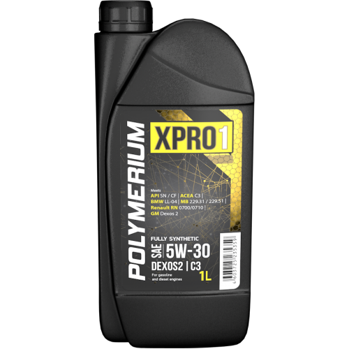 Xpro1 5w30 C3 dexos2  1L - Polymerium plmx1530c31