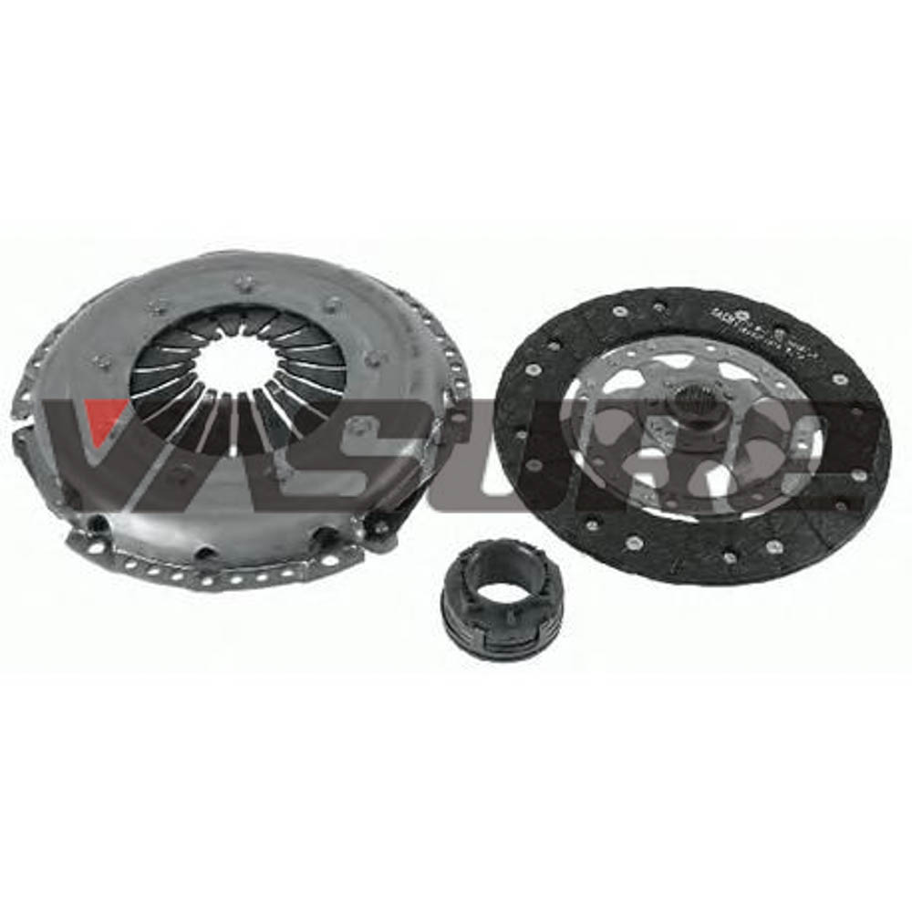 Комплект сцепления Audi A4 1,8/t 95-00, A6 1,8/t 95-05, VW Passat 1,8/t 96-00 - VASURE VRK017