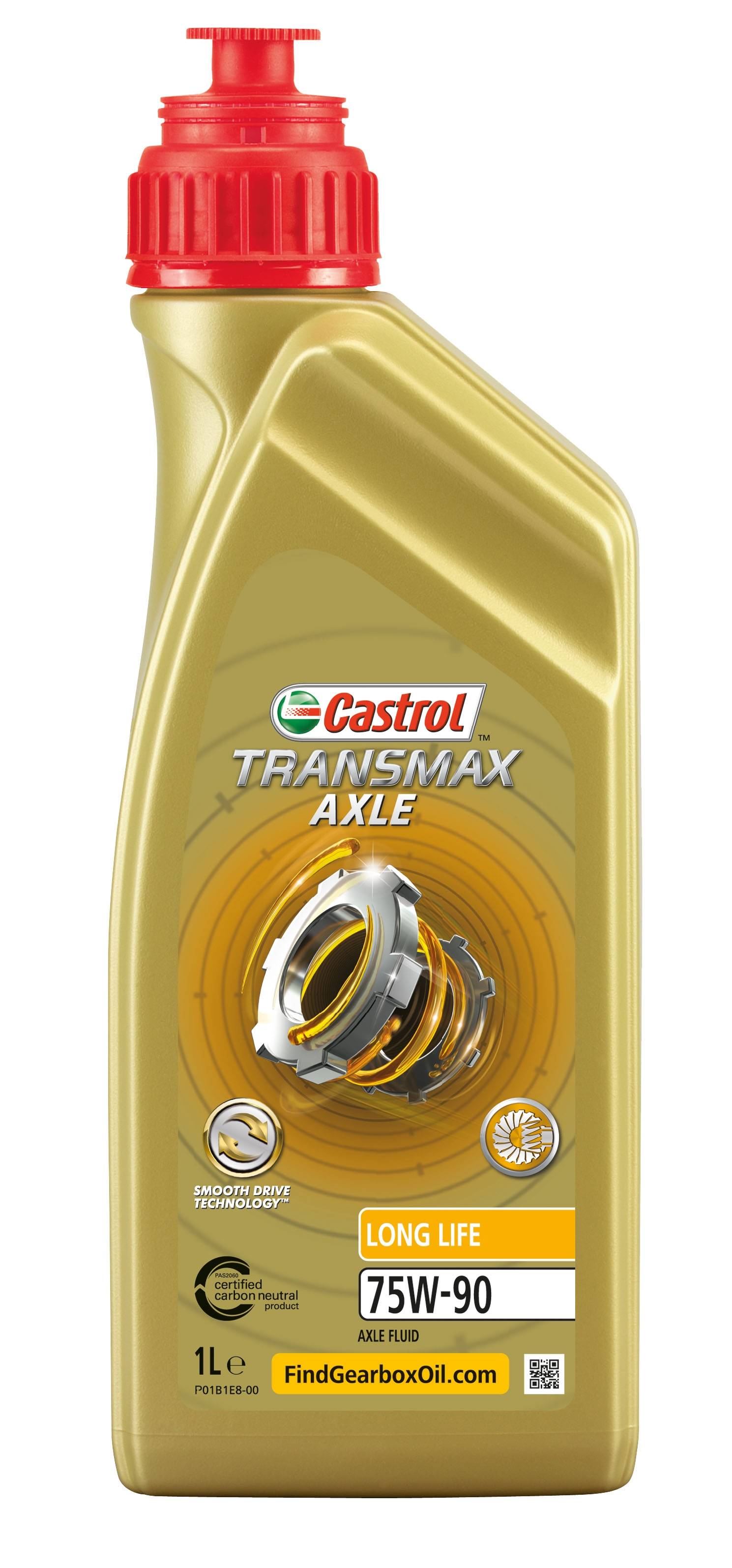 Масло трансмиссионное Transmax Axle Long Life 75w-90 1L - Castrol 15D6EE