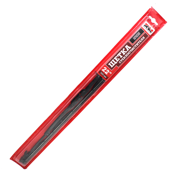 Щетка стеклоочистителя 560 мм (каркасная)  - RedMark RM40522