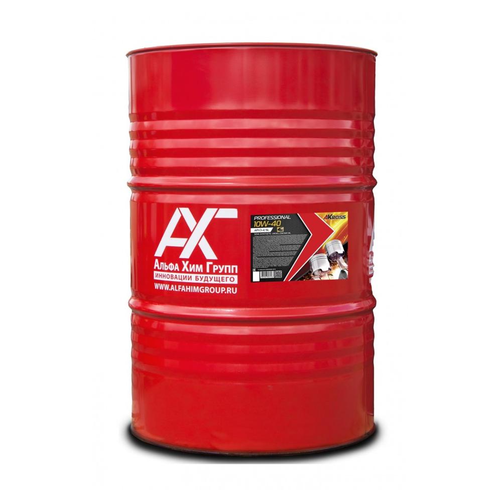 Масло моторное полусинтетическое professional 10w40 ci-4/sl 180кг - Akross AKS0025MOS