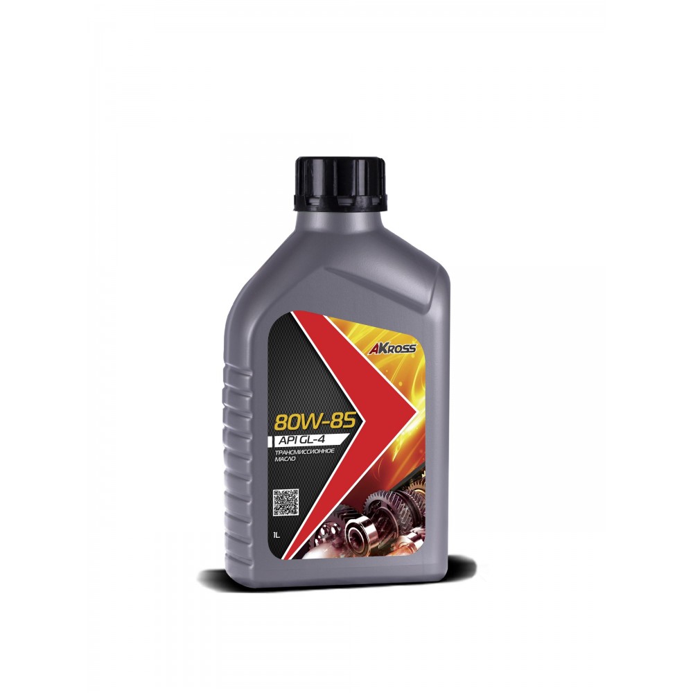 Масло трансмиссионное минеральное tm-4 SAE 80w-85 gl-4 1л - Akross AKS0001TOM