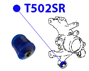 Сайлентблок задней цапфы - ФОРТУНА T502SR