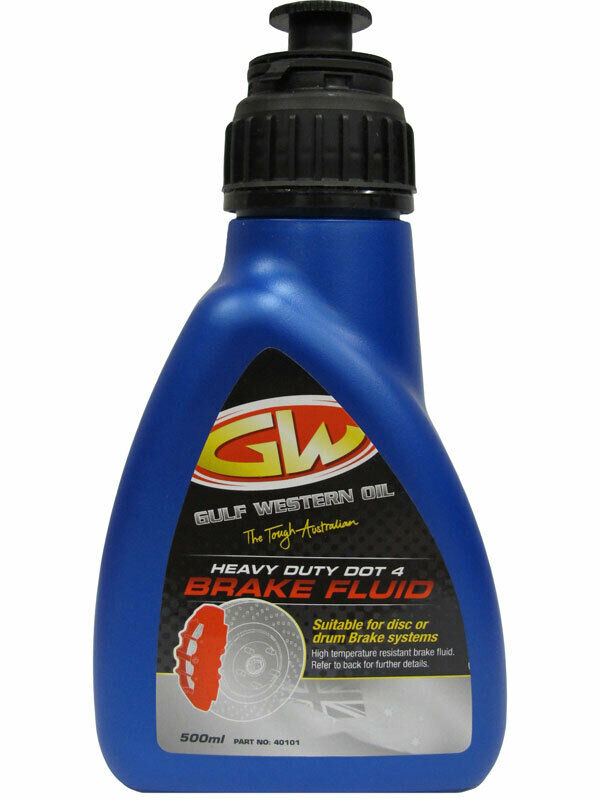 Жидкость тормозная Brake Fluid Dot 4 0,5л - Gulf Western Oil 40101