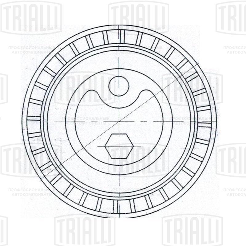 Ролик привод. ремня - Trialli CM 5331