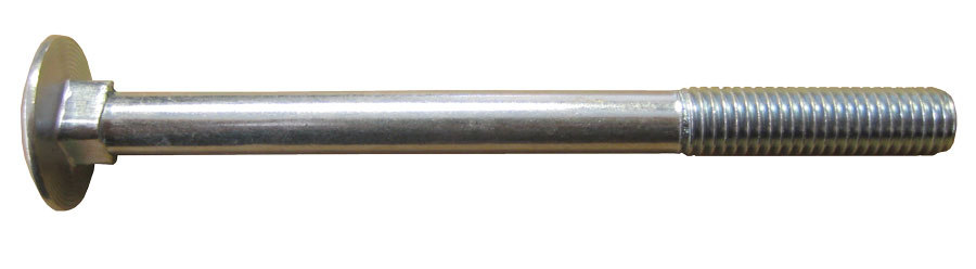Болт DIN 603 (4,8) цинк квадр подголовок круглая шляпка гост 7802-81123 ('10x80x1,5') - Автокреп A00019