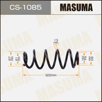 Пружина подвески rear prius / zvw50 - Masuma CS1085