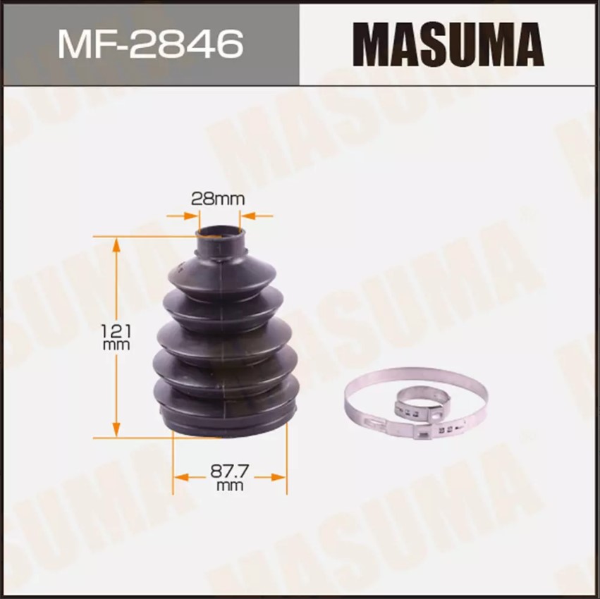 Пыльник ШРУСа mf-2846 (пластик) + спецхомут - Masuma MF2846