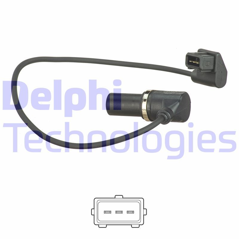 Датчик положения коленчатого вала - Delphi SS11255