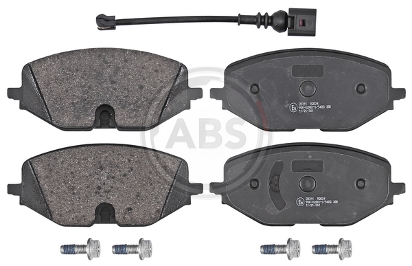 Колодки тормозные дисковые - ABS 35311