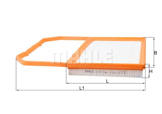 Фильтр воздушный - Knecht LX 4632