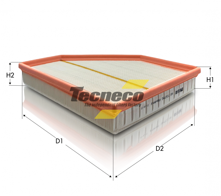 Фильтр воздушный - Tecneco AR1706PMS