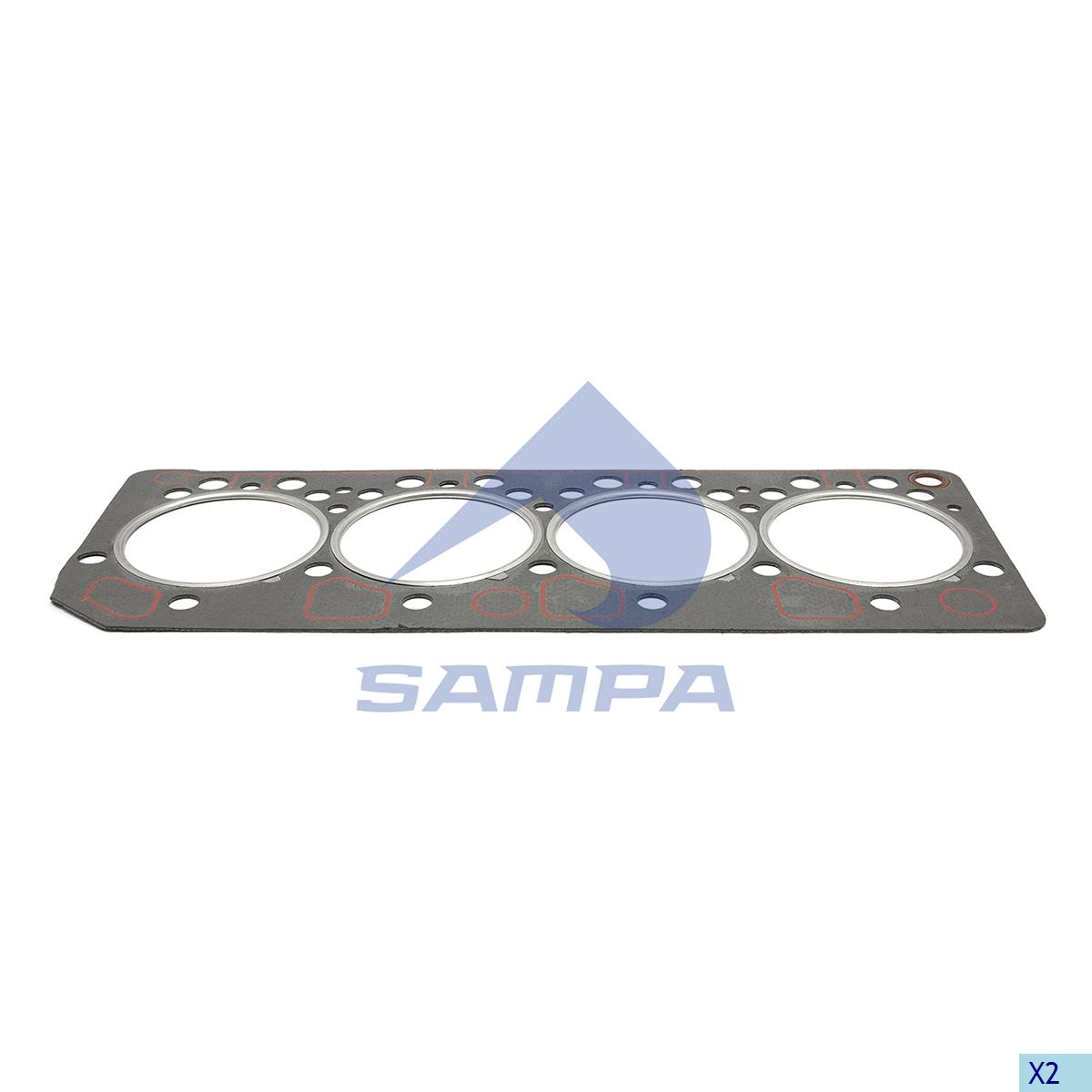 Прокладка головки блока цилиндров HCV - SAMPA 076.335