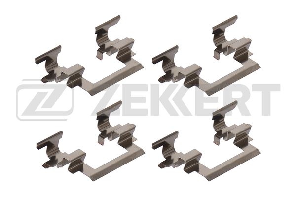 Комплект установочный перед задн торм колодок mitsubishi outlander ii iii 06- asx 10- lancer vii viii 03- peugeot 4008 12- Zekkert BR-1462 Джип Митсубиси Пежо Крайслер Додж 491₽