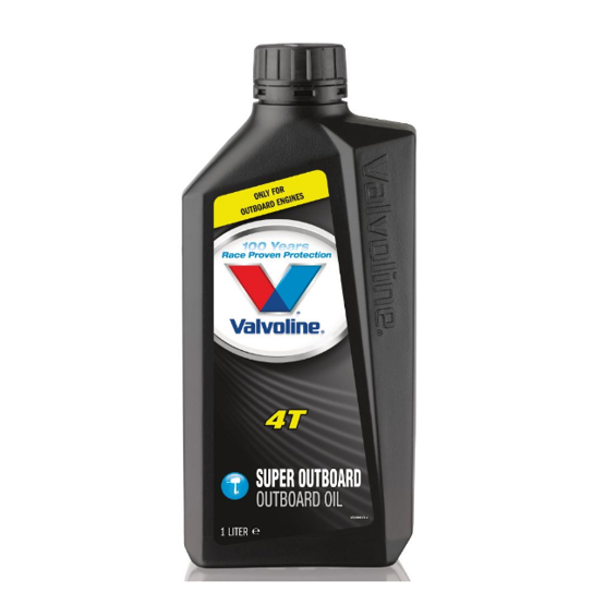 Масло моторное минеральное Super Outboard 4T 10w-30 , 1л - Valvoline VE16040