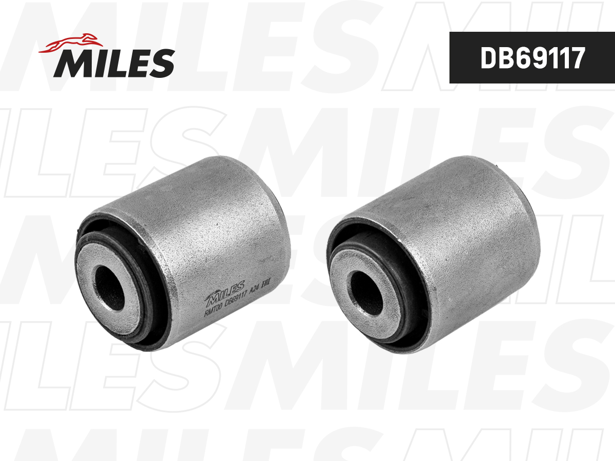 Сайлентблок тяги поперечной mazda 6 08-13 зад.подв. внешний - Miles DB69117