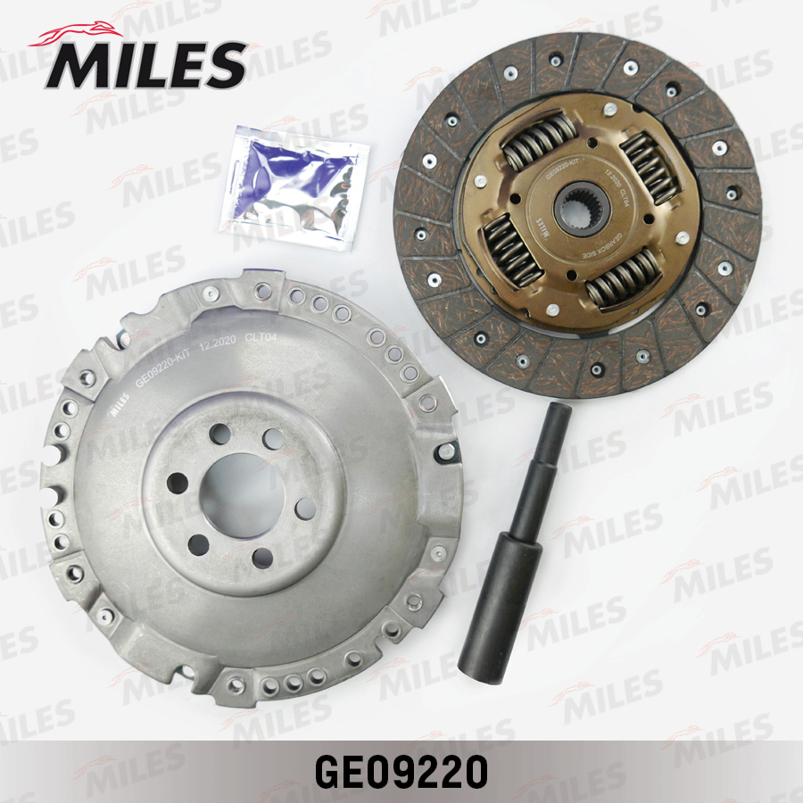 Сцепление к-т VW golf iii-iv/caddy/polo/seat 1.6-1.9d 91-04 - Miles GE09220