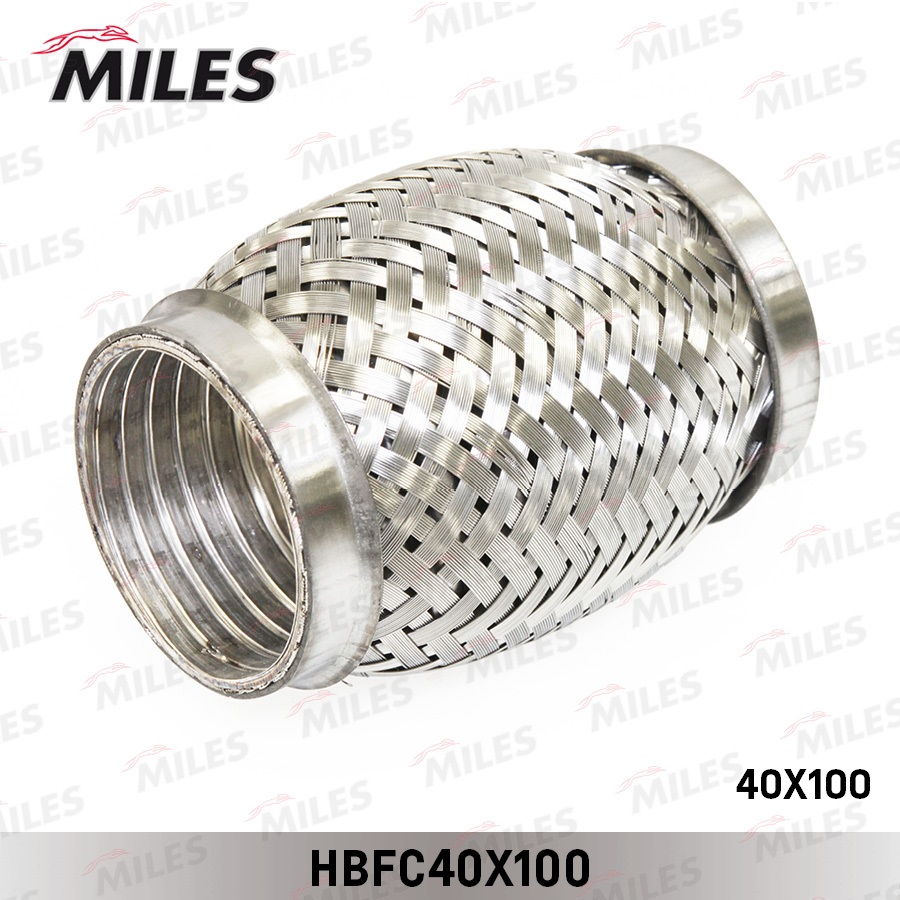 Труба гофрированная с внутренним металлорукавом 40x100 - Miles HBFC40X100