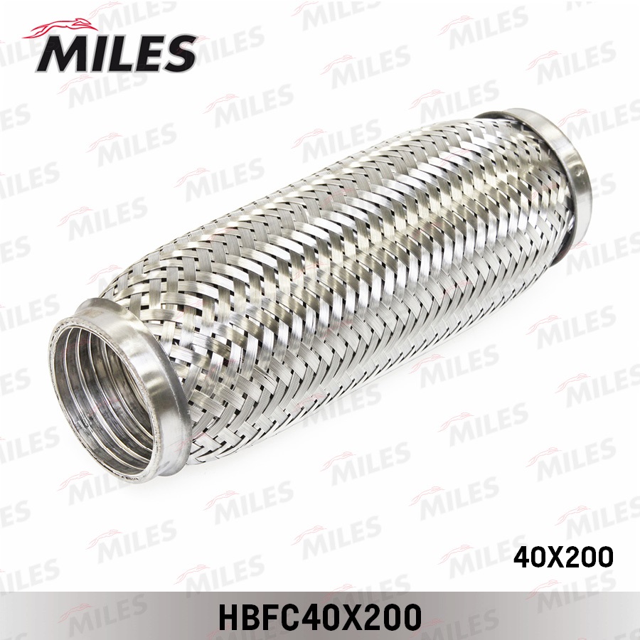 Труба гофрированная с внутренним металлорукавом 40x200 - Miles HBFC40X200