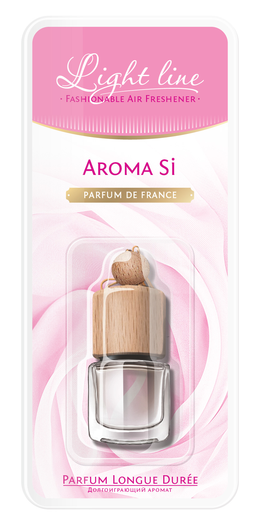 Снят с производства Ароматизатор подвесной жидкостный parfum DE france Aroma Si (0,005л) - RUSEFF 27457N