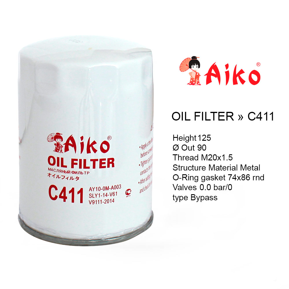 Фильтр масляный - Aiko C411