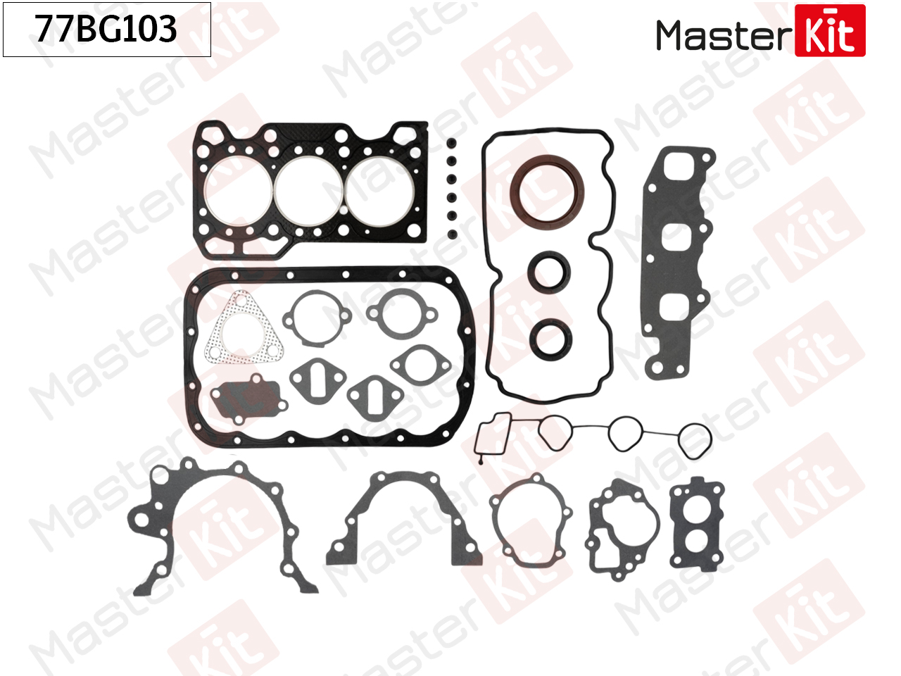 Комплект прокладок двигателя - Master KiT 77BG103