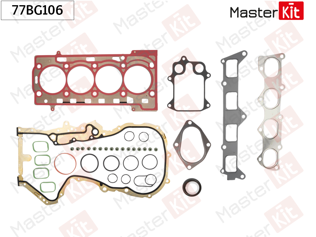 Комплект прокладок двигателя - Master KiT 77BG106