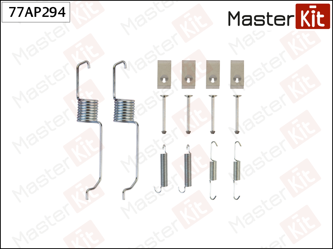 Ремкомплект крепления тормозных колодок - Master KiT 77AP294