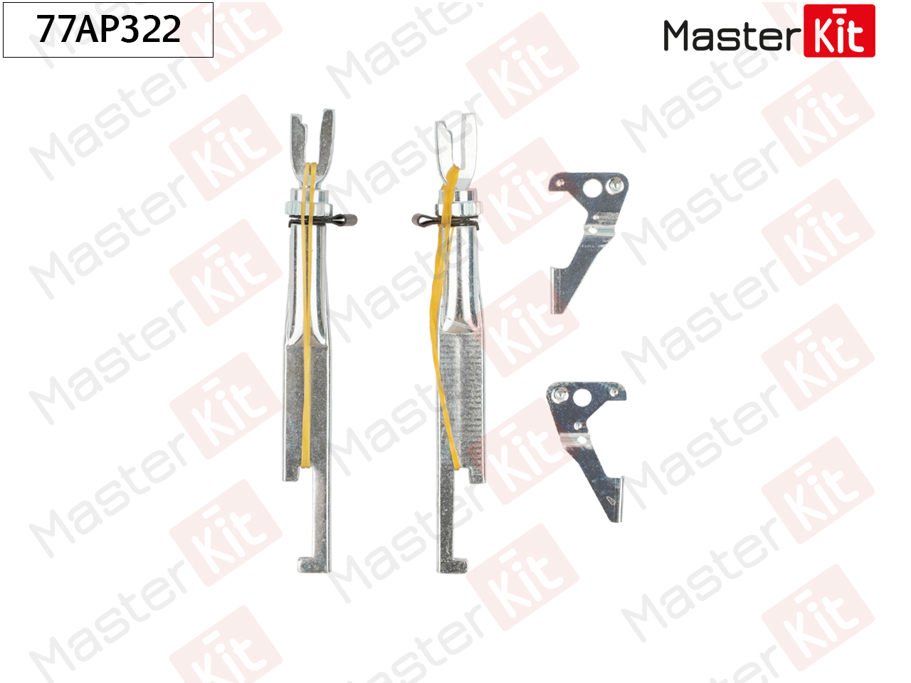 Ремкомплект стояночных тормозных колодок - Master KiT 77AP322
