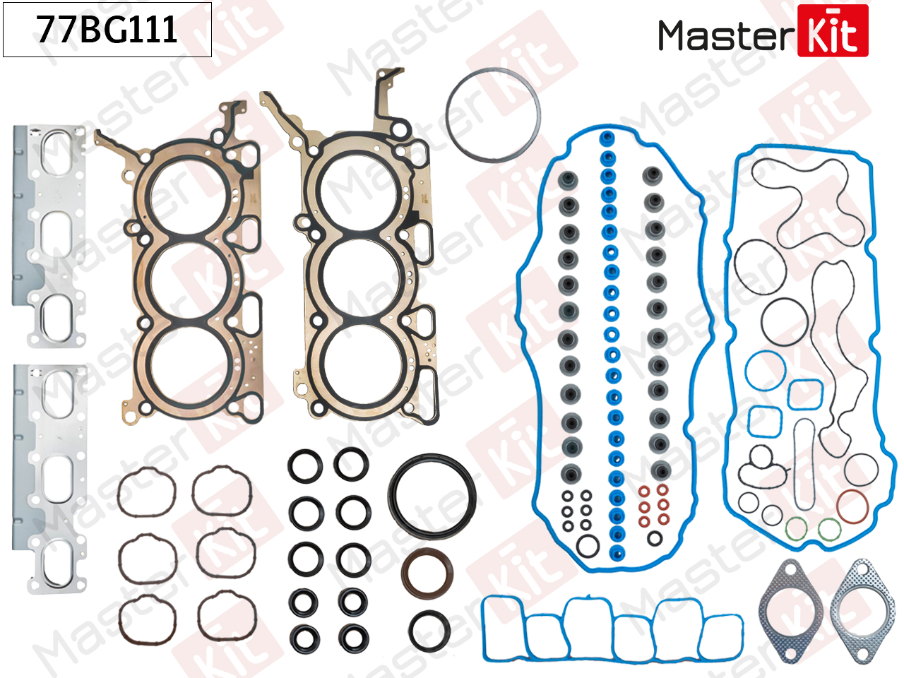 Комплект прокладок двигателя - Master KiT 77BG111
