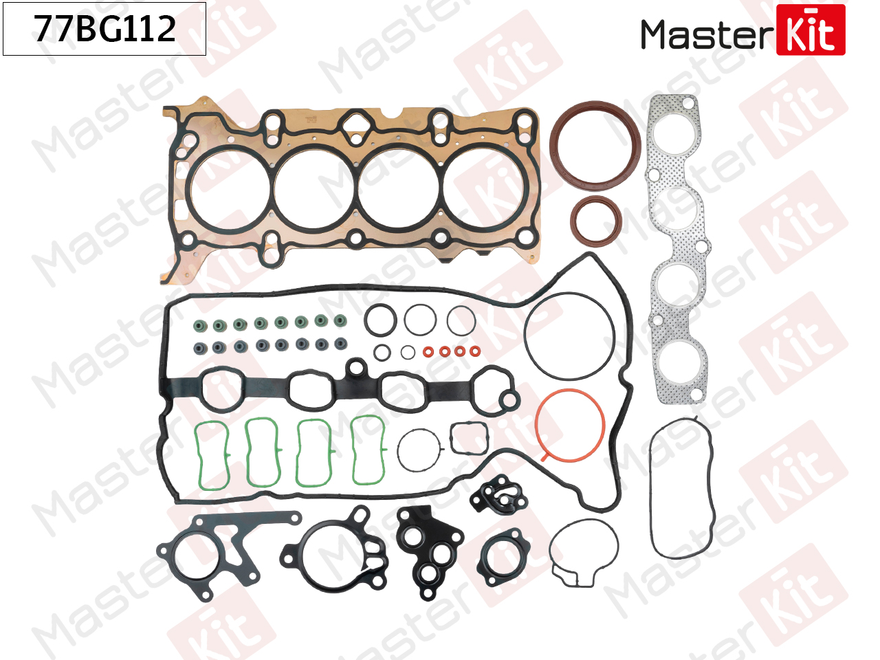 Комплект прокладок двигателя - Master KiT 77BG112