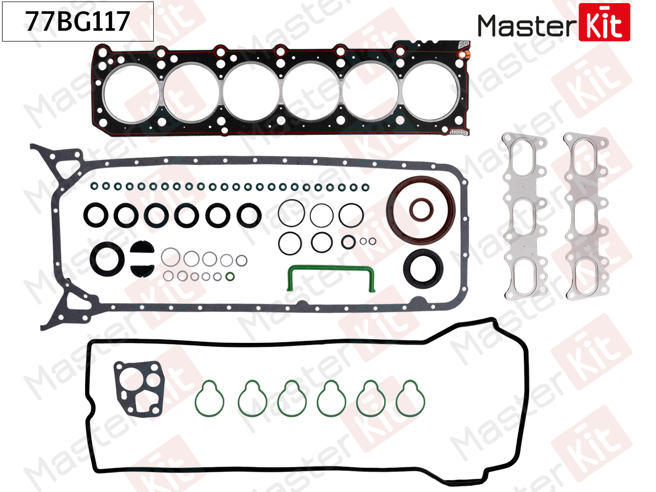 Комплект прокладок двигателя - Master KiT 77BG117