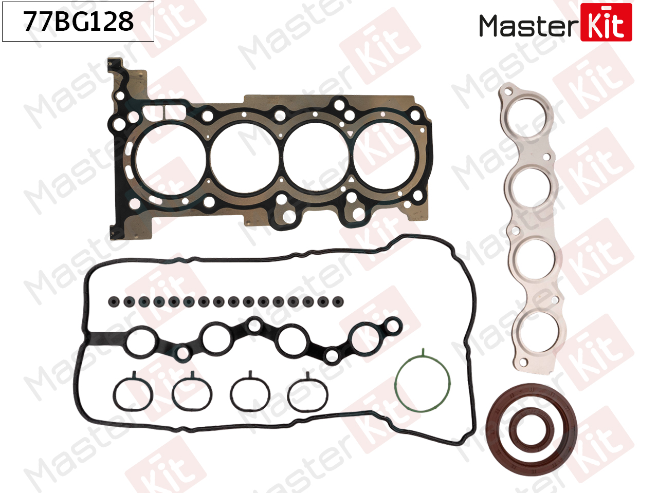 Комплект прокладок двигателя - Master KiT 77BG128