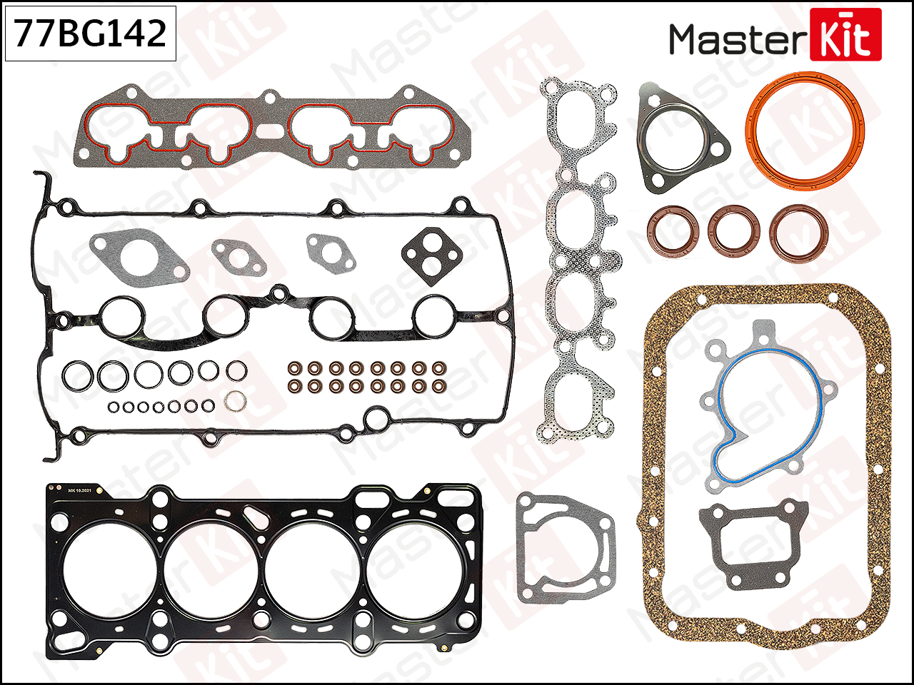 Комплект прокладок двигателя - Master KiT 77BG142