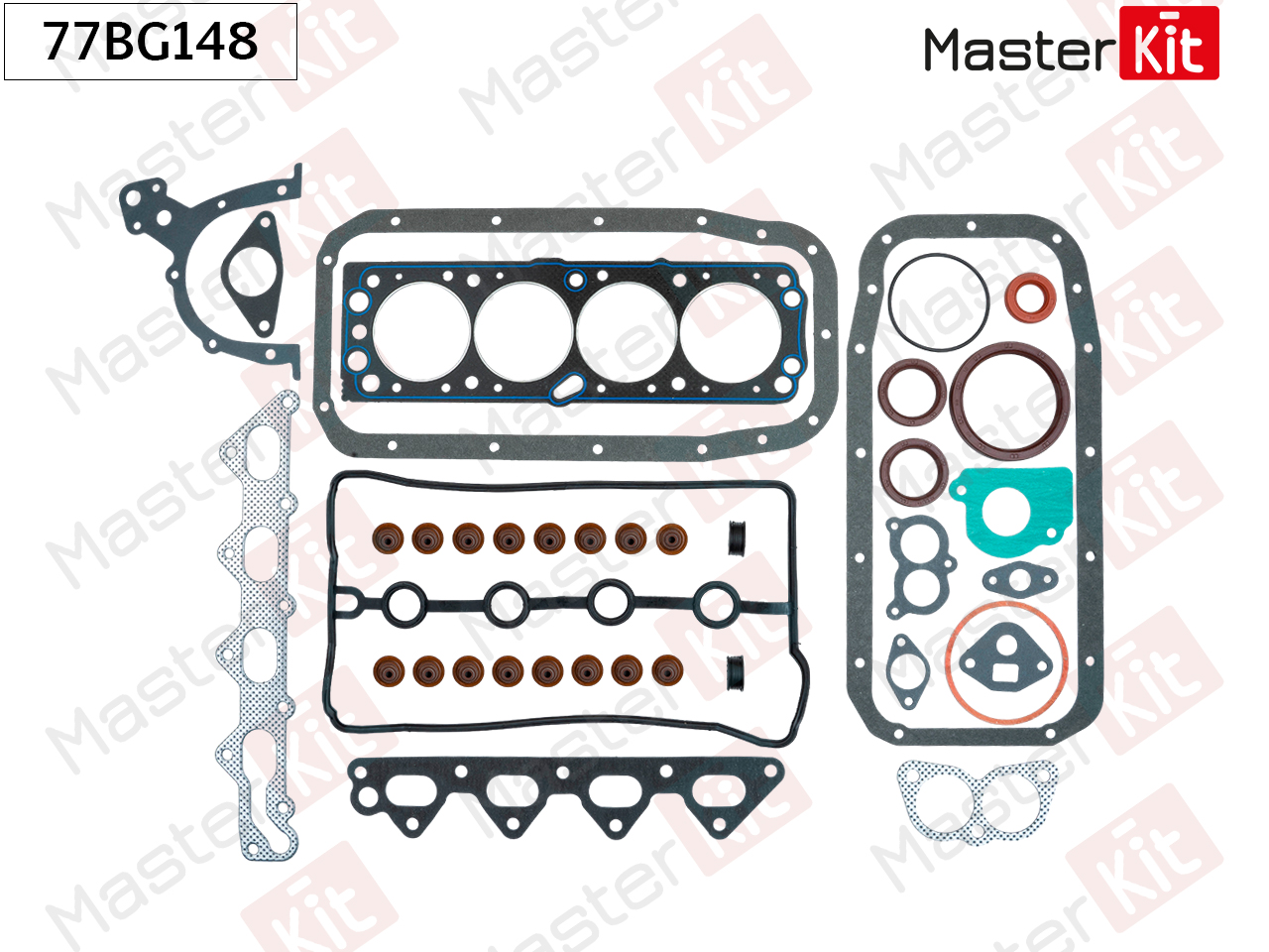 Комплект прокладок двигателя - Master KiT 77BG148