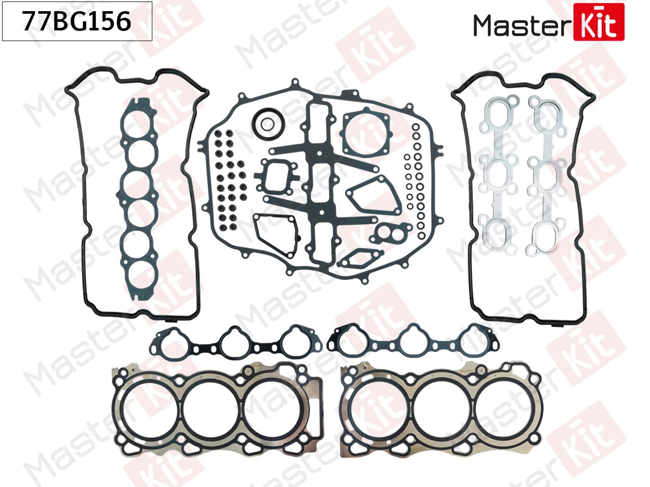 Комплект прокладок двигателя - Master KiT 77BG156