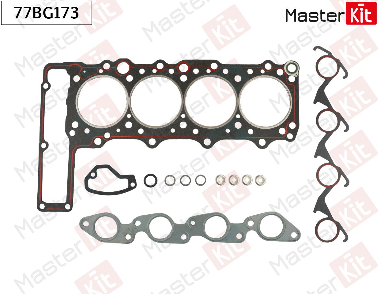 Комплект прокладок головки блока цилиндров - Master KiT 77BG173
