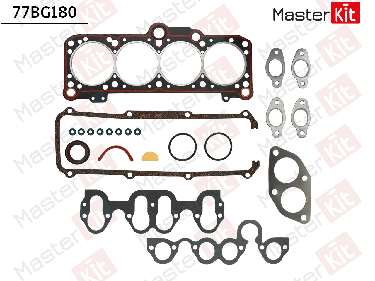 Комплект прокладок головки блока цилиндров - Master KiT 77BG180