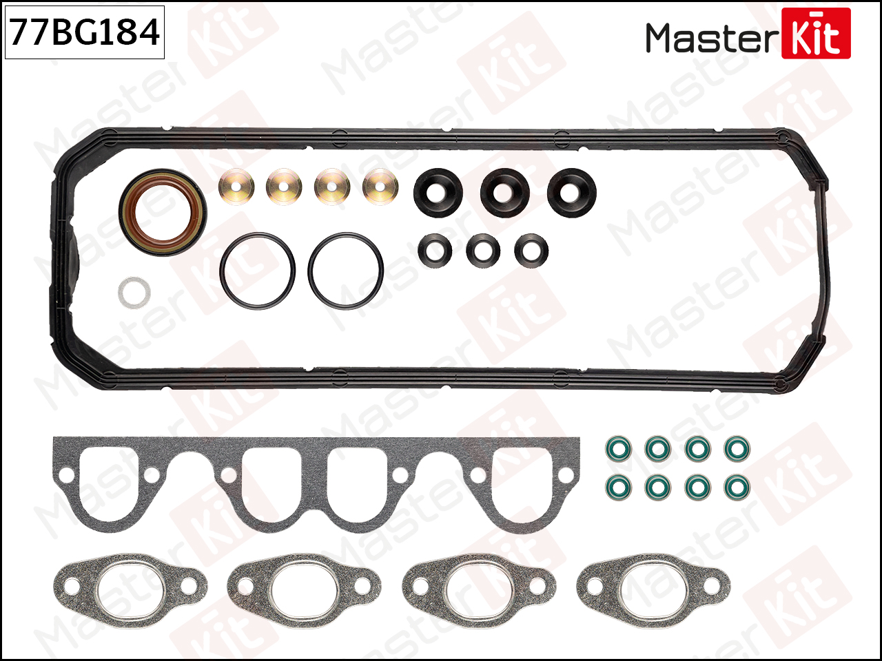 Комплект прокладок головки блока цилиндров - Master KiT 77BG184