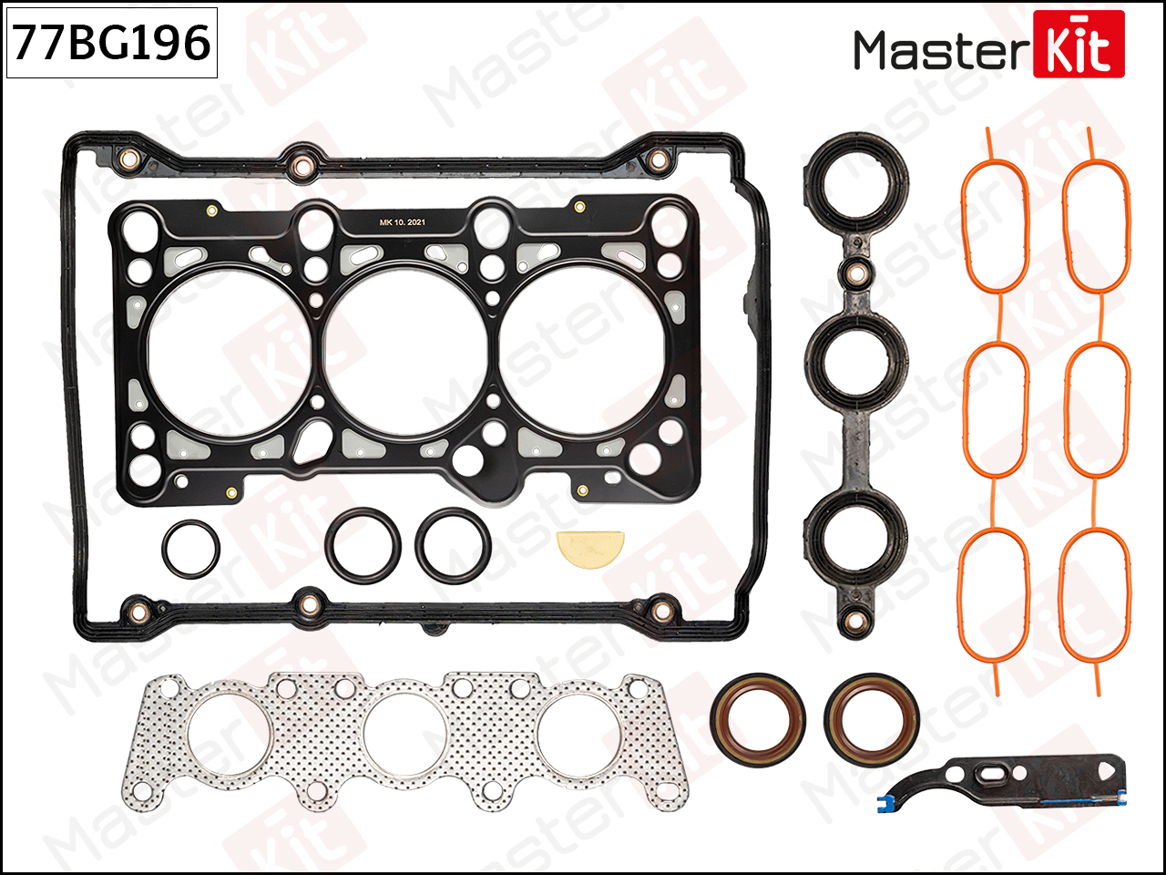 Комплект прокладок головки блока цилиндров - Master KiT 77BG196