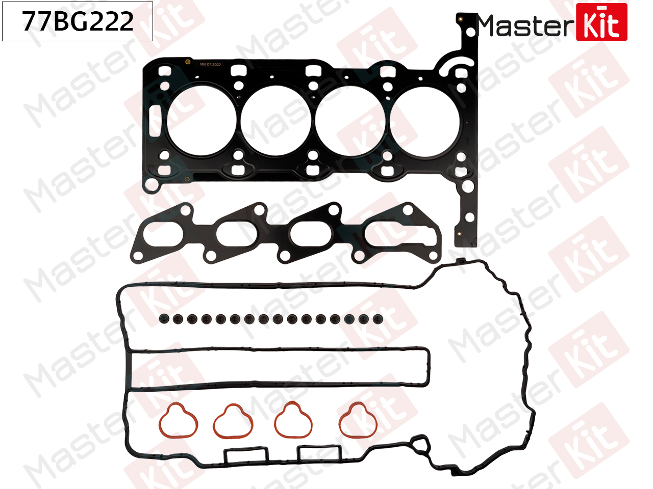 Комплект прокладок головки блока цилиндров - Master KiT 77BG222
