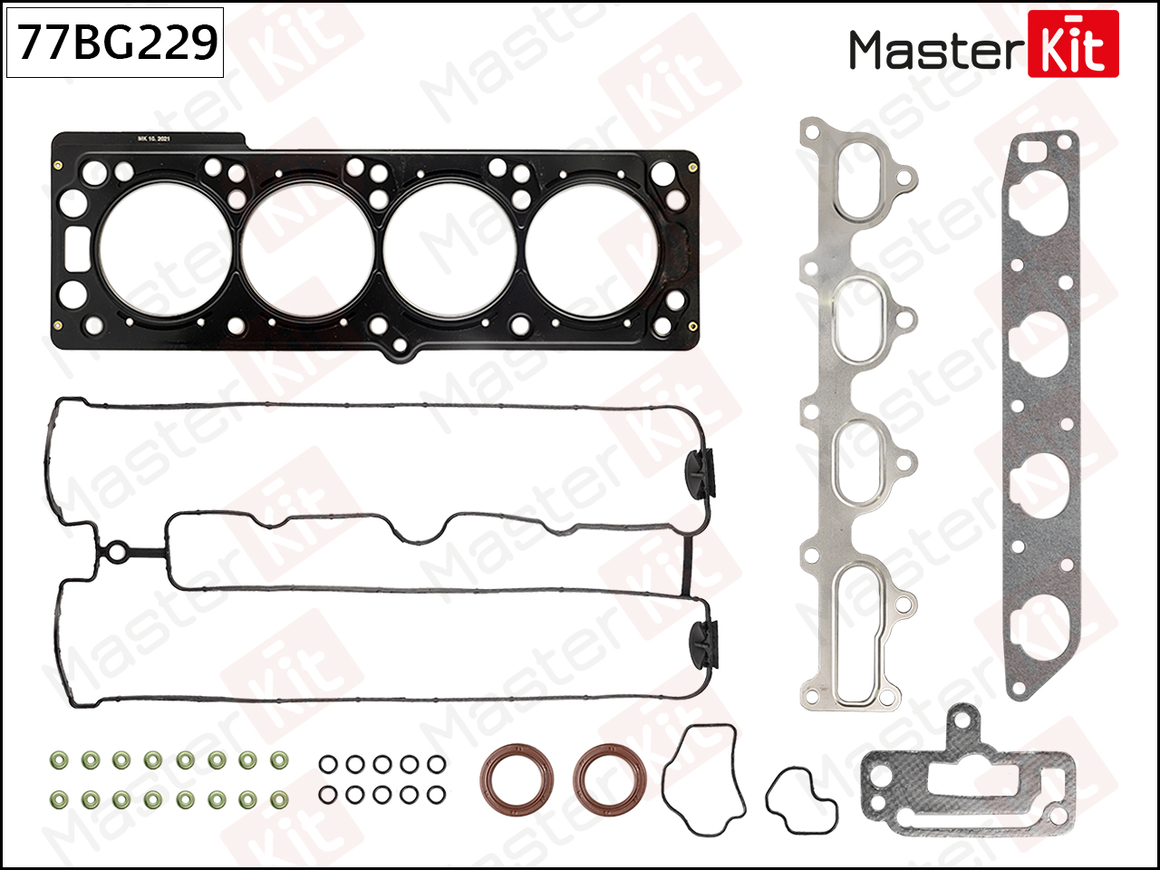 Комплект прокладок головки блока цилиндров - Master KiT 77BG229
