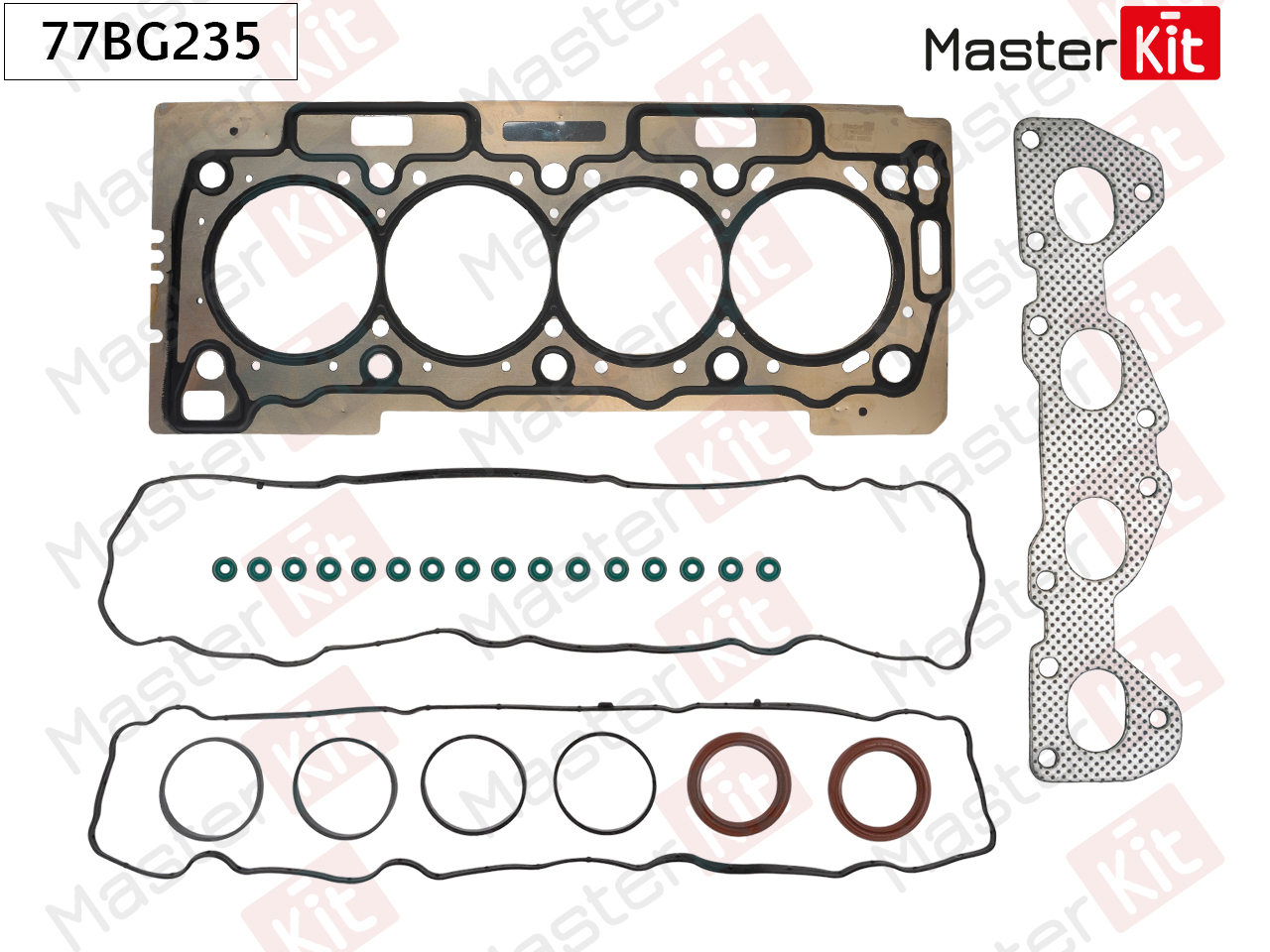 Комплект прокладок головки блока цилиндров - Master KiT 77BG235